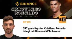 Cristiano Ronaldo bringt mit Binance NFTs heraus