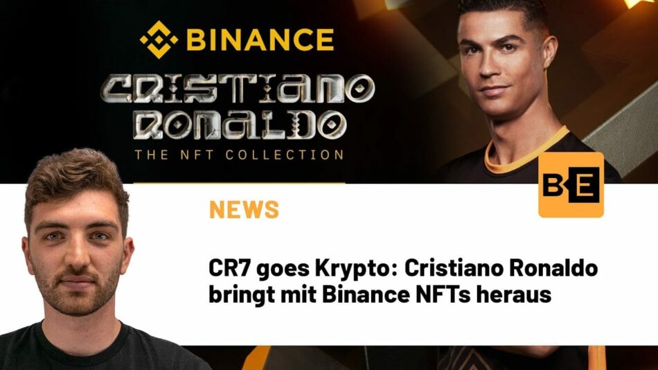 Cristiano Ronaldo bringt mit Binance NFTs heraus
