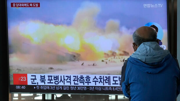 Militärübung: „Ernste Warnung“ – Nordkorea feuert Hunderte Artilleriegeschosse ab