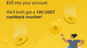 Receive 100 USDT cashback voucher each