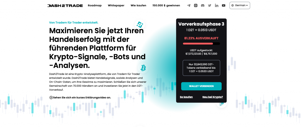 Dash 2 Trade Vorverkauf