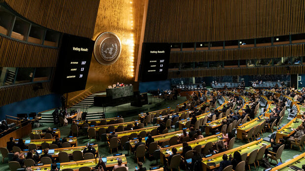 Vereinte Nationen: UN-Vollversammlung verurteilt Annexionen mit großer Mehrheit: Russland noch weiter isoliert