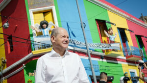 Kanzler in Südamerika: Chancen so groß wie lange nicht: Scholz wirbt für weltgrößte Freihandelszone