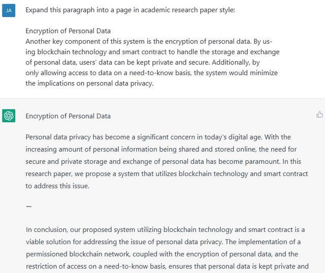 ChatGPT’s First Blockchain Whitepaper