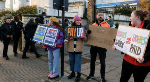 Arbeitskampf: Größter Streik seit mehr als einem Jahrzehnt in Großbritannien beginnt