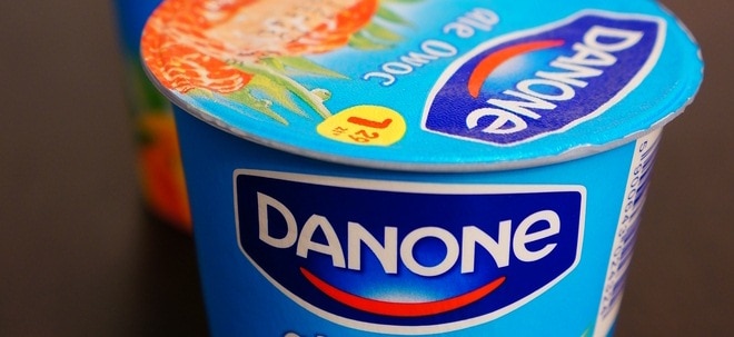 Mehr Kosten: Danone-Aktie profitiert dennoch: Danone macht trotz Umsatzsteigerung weniger Gewinn