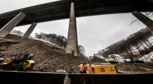 Infrastruktur: Wissing: Talbrücke Rahmede wird im Mai gesprengt