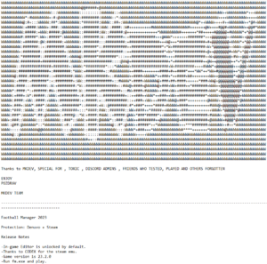 MKDEV knackt Denuvo von Football Manager 2023
