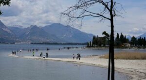 Klimawandel: Gardasee mit tiefstem Wasserstand seit 70 Jahren