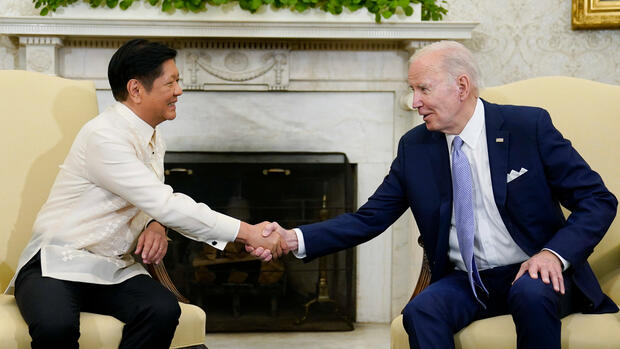 Konflikt mit China: Biden verspricht den Philippinen militärische Unterstützung