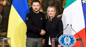 Selenski-Besuch: Rom demonstriert seine Nähe zur Ukraine