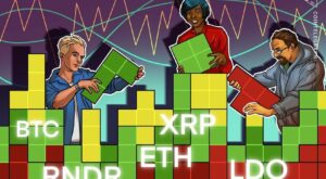 A sideways Bitcoin price could lead to breakouts in ETH, XRP, LDO and RNDR