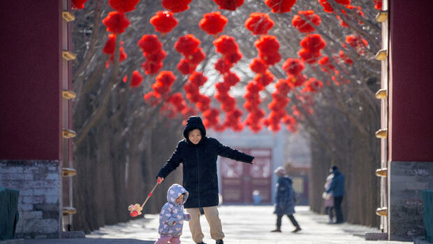 Demographie: Chinas Geburtenrate fällt 2022 auf Rekordtief