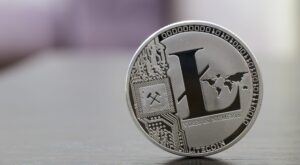 Litecoin-Münze