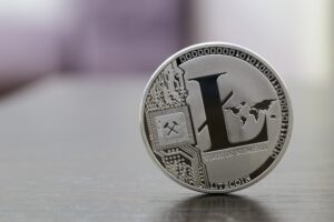 Litecoin-Münze