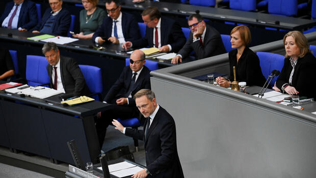 Haushalt: Lindner stellt Haushalt im Bundestag vor – „Luft ist merklich dünner geworden“