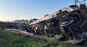 Zugunglück: Lokführer stirbt bei Entgleisen eines Güterzugs in NRW