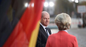 EU-Beitritt : Scholz und von der Leyen drängen Serbien und Kosovo zur Deeskalation