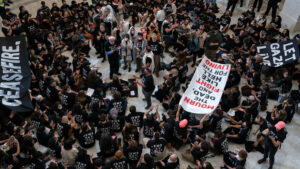 USA: Pro-Palästina-Demonstranten strömen in den Kongress – mehrere Festnahmen