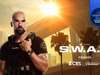 Shemar Moore auf einem Poster zur 7. Staffel von S.W.A.T.