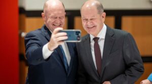 US-Reise: Scholz trifft „Doppelgänger“ in Washington