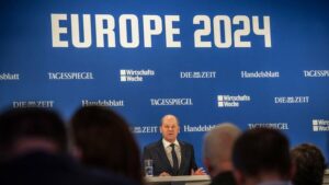 Europe 2024: Scholz zu Kritik an zu wenig Ukraine-Hilfen: „Die Debatte ist an Lächerlichkeit nicht zu überbieten“