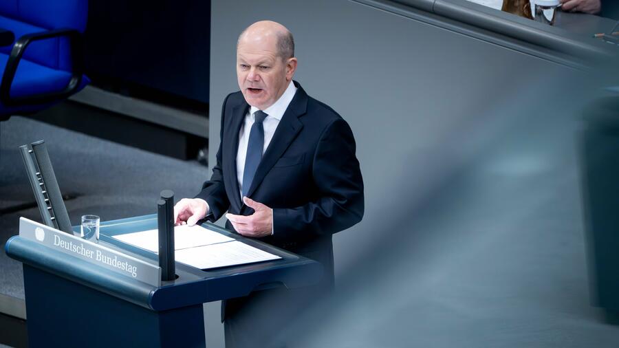 Regierungserklärung: Scholz beschwört vor dem EU-Gipfel Zusammenhalt in Ukraine-Politik