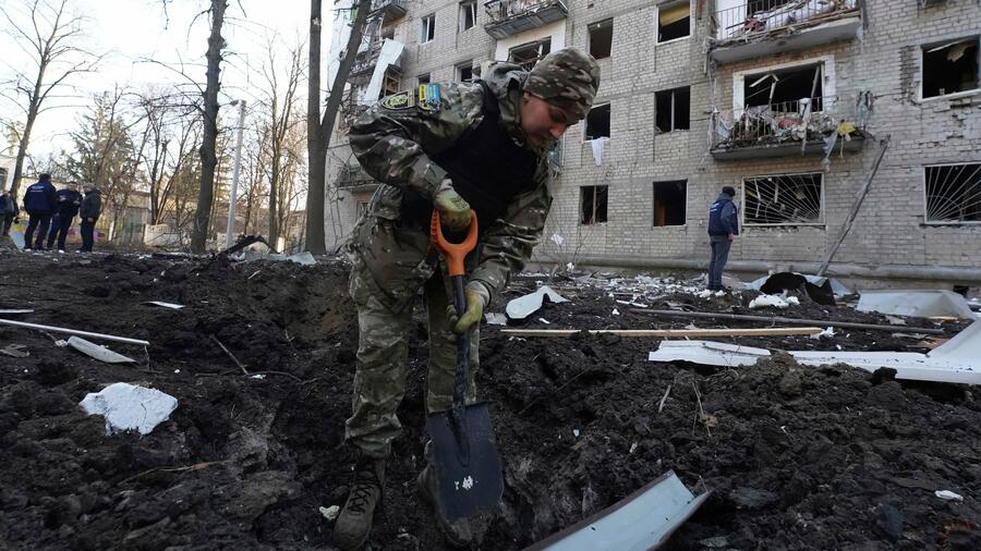 Ukraine-Krieg – Lage am Morgen: Toter und Verletzte nach Angriff in Charkiw