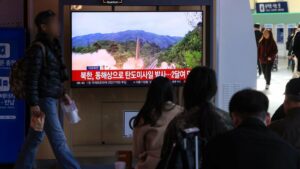 Waffentest: Nordkorea feuert während Blinken-Besuch in Südkorea Raketen ab