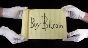 "Buy Bitcoin": Notizblock für eine Million US-Dollar versteigert