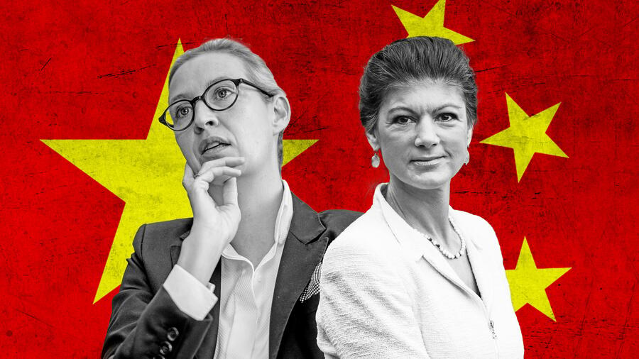 AfD und BSW: „Chinas nützliche Idioten“: Warum Alice Weidel und Sahra Wagenknecht in Peking gefeiert werden