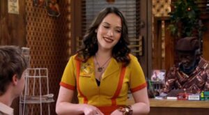 Kat Dennings aus 2 Broke Girls neben Tim Allen mit dabei