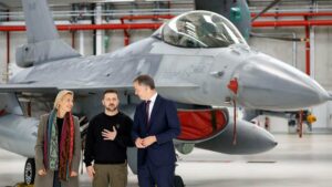 Ukraine: F16-Kampfjets: Belgien will 30 Flugzeuge in die Ukraine liefern