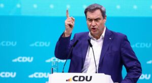 CDU-Parteitag in Berlin: Söder erteilt Schwarz-Grün im Bund eine deutliche Absage