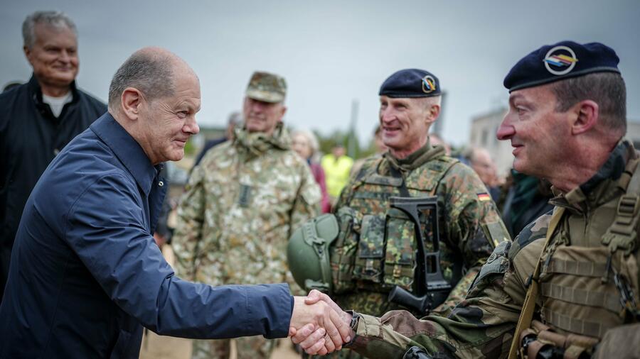 Verteidigung: Scholz bekräftigt bei Besuch in Litauen das Zwei-Prozent-Ziel – Doch es bleiben Zweifel