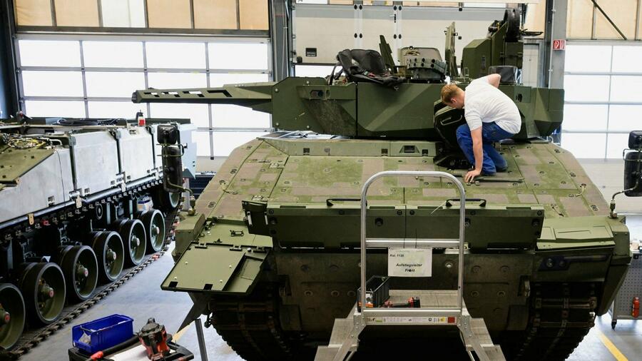 Rüstungskonzern: Rheinmetall baut neuen Schützenpanzer Lynx in der Ukraine